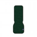 Petite&Mars - Insertie scaun auto Aero Antitranspiratie Bumbac 77x28 cm 3-12 ani 15-36 kg Verde inchis