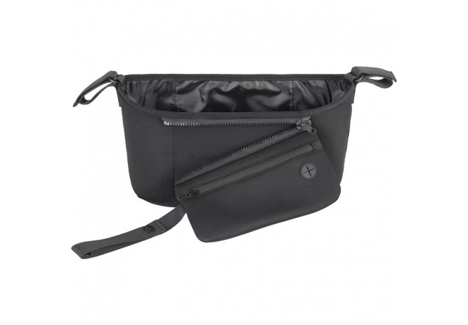 Petite&Mars - Organizator carucior Cu buzunar frontal detasabil Dimensiune universala 31.5x19.5x9.5 cm Atasare usoara cu Velcro 