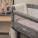 Petite&Mars - Cearceaf elastic impermeabil Pentru patut co-sleeper Din bumbac 84x50 cm 0 luni+ Alb