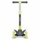 Lionelo - Trotineta Timy Copii Pliabila Pana la 50 Kg Cu design ergonomic Cu lumini LED 265 x 60 x 64-76 cm 3 ani+ Verde