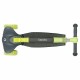Lionelo - Trotineta Timy Copii Pliabila Pana la 50 Kg Cu design ergonomic Cu lumini LED 265 x 60 x 64-76 cm 3 ani+ Verde