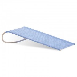 Petite&Mars - Suport de baie Meli Din material textil 100% bumbac 43 x 23.5 cm Anatomic Albastru