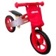 Bicicleta fara pedale din lemn cu roti din spuma EVA R10 R-Sport - Rosu
