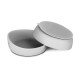 Doidy - Bol inclinat cu ventuza Din silicon Fara BPA. Antialunecare 3 luni+ Gri