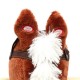 Calut balansoar din plus Cu efecte de miscare a gurii si a cozii Cu melodie de cowboy si efect de galop  Baby Mix Maro Inchis