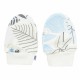 Set 2 piese: botosei manusi Marime 56 Din bumbac 100% New Baby Lovely Blue