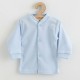 Set 5 piese Salopeta fara maneci jacheta body cu maneca lunga caciulita manusi Marime 50 Din bumbac 100% New Baby Classic Blue