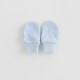 Set 5 piese Salopeta fara maneci jacheta body cu maneca lunga caciulita manusi Marime 50 Din bumbac 100% New Baby Classic Blue