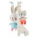 Carusel muzical pentru patut Cu 5 jucarii din plus Bears and rabbits Baby Mix