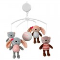 Carusel pentru patut Cu 5 jucarii din plus Rabbit and friends Baby Mix