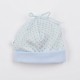 Set 2 piese Salopeta cu maneca lunga si caciulita Marime 56 New Baby Din bumbac 100% Angel Blue