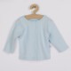 Set 4 piese Salopeta fara maneci jacheta body cu maneca lunga caciulita Marime 56 Din bumbac 100% New Baby Angel Blue