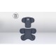 Lionelo - Soica auto i-Size Astrid 0-13 Kg 40-87 cm Cu maner si capotina reglabile Cu protectie laterala avansata Salteluta conf