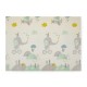Petite&Mars - Covoras de joaca reversibil Include geanta pentru transport Pliabil si impermeabil Non-toxic 197 x 147 x 1 cm Anim