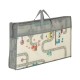 Petite&Mars - Covoras de joaca reversibil Include geanta pentru transport Pliabil si impermeabil Non-toxic 197 x 147 x 1 cm Oras