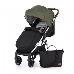 Petite&Mars - Carucior sport Royal Include husa pentru scaun husa pentru picioare geanta pentru scutece si capotina extensibila 