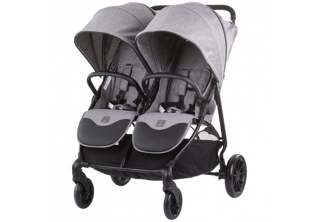 Carucior gemeni Chipolino Top Stars graphite