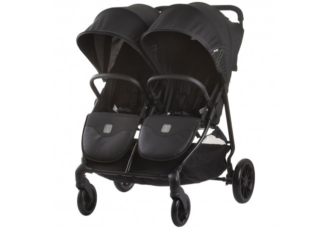 Carucior gemeni Chipolino Top Stars ebony