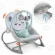 Balansoar multifunctional cu vibratii panda 3 jucarii Nukido 705101 Mint