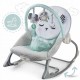 Balansoar multifunctional cu vibratii panda 3 jucarii Nukido 705101 Mint