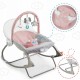 Balansoar multifunctional cu vibratii panda 3 jucarii Nukido 705102 Roz