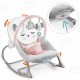 Balansoar multifunctional cu vibratii panda 3 jucarii Nukido 705102 Roz