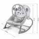 Balansoar multifunctional cu vibratii panda 3 jucarii Nukido 705100 Gri
