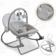 Balansoar multifunctional cu vibratii panda 3 jucarii Nukido 705100 Gri