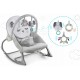 Balansoar multifunctional cu vibratii panda 3 jucarii Nukido 705100 Gri
