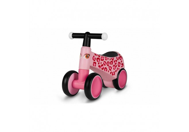 Lionelo - Bicicleta fara pedale Sammy Cu 4 roti Din spuma EVA Stabila Manere moi antiderapante 12- 36 luni Greutate maxima supor