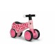 Lionelo - Bicicleta fara pedale Sammy Cu 4 roti Din spuma EVA Stabila Manere moi antiderapante 12- 36 luni Greutate maxima supor