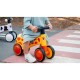 Lionelo - Bicicleta fara pedale Sammy Cu 4 roti Din spuma EVA Stabila Manere moi antiderapante 12- 36 luni Greutate maxima supor