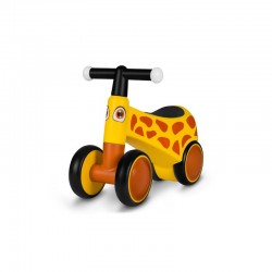 Lionelo - Bicicleta fara pedale Sammy Cu 4 roti Din spuma EVA Stabila Manere moi antiderapante 12- 36 luni Greutate maxima supor