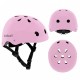 Casca de protectie pentru copii Kidwell ORIX II marimea M 52-56 cm - Pink