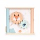 Cub educational din lemn pentru copii Ecotoys 1001