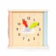 Cub educational din lemn pentru copii Ecotoys 1001