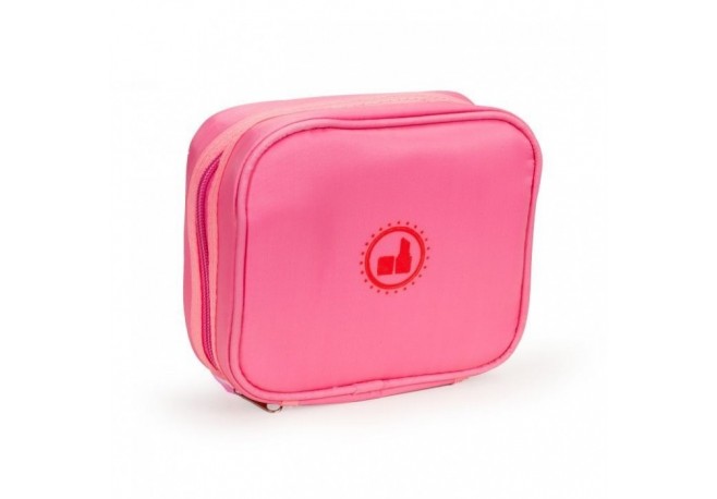 Gentuta de make-up cu 6 elemente din lemn Ecotoys PH10C001