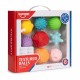 Set de 8 mingi senzoriale din cauciuc moale pentru copii Huanger HE0235