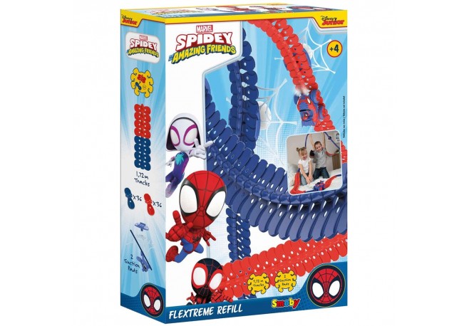 Set de extensie pentru pista Smoby Spidey FleXtreme Refill circuit de curse