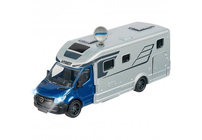 Masinuta Majorette Hymer B-Class Camper cu lumini si sunete