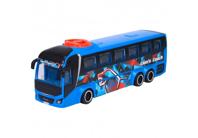 Autobuz Dickie Toys MAN Lion's Coach 265 cm albastru