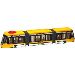 Tramvai Dickie Toys Siemens City Tram 415 cm galben