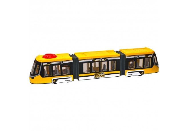 Tramvai Dickie Toys Siemens City Tram 415 cm galben