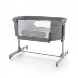 Feedo - Patut co-sleeper Pliabil Reglabil in 5 pozitii Cu laterala detasabila Include geanta de transport si salteluta Cu roti G