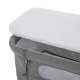 Feedo - Patut co-sleeper Pliabil Reglabil in 5 pozitii Cu laterala detasabila Include geanta de transport si salteluta Cu roti G