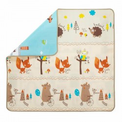 Feedo - Covoras de joaca Reversibil Impermeabil Din spuma Fara BPA 180 x 180 x 1 cm 0 luni+ Multicolor