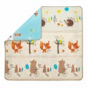 Feedo - Covoras de joaca Reversibil Impermeabil Din spuma Fara BPA 180 x 180 x 1 cm 0 luni+ Multicolor