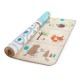 Feedo - Covoras de joaca Reversibil Impermeabil Din spuma Fara BPA 180 x 180 x 1 cm 0 luni+ Multicolor