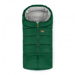 Petite&Mars - Sac de iarna pentru carucior landou sau scaun auto Jibot 100x48 cm Impermeabil Cu elemente reflectorizante Extensi