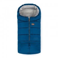 Petite&Mars - Sac de iarna pentru carucior landou sau scaun auto Jibot 100x48 cm Impermeabil Cu elemente reflectorizante Extensi